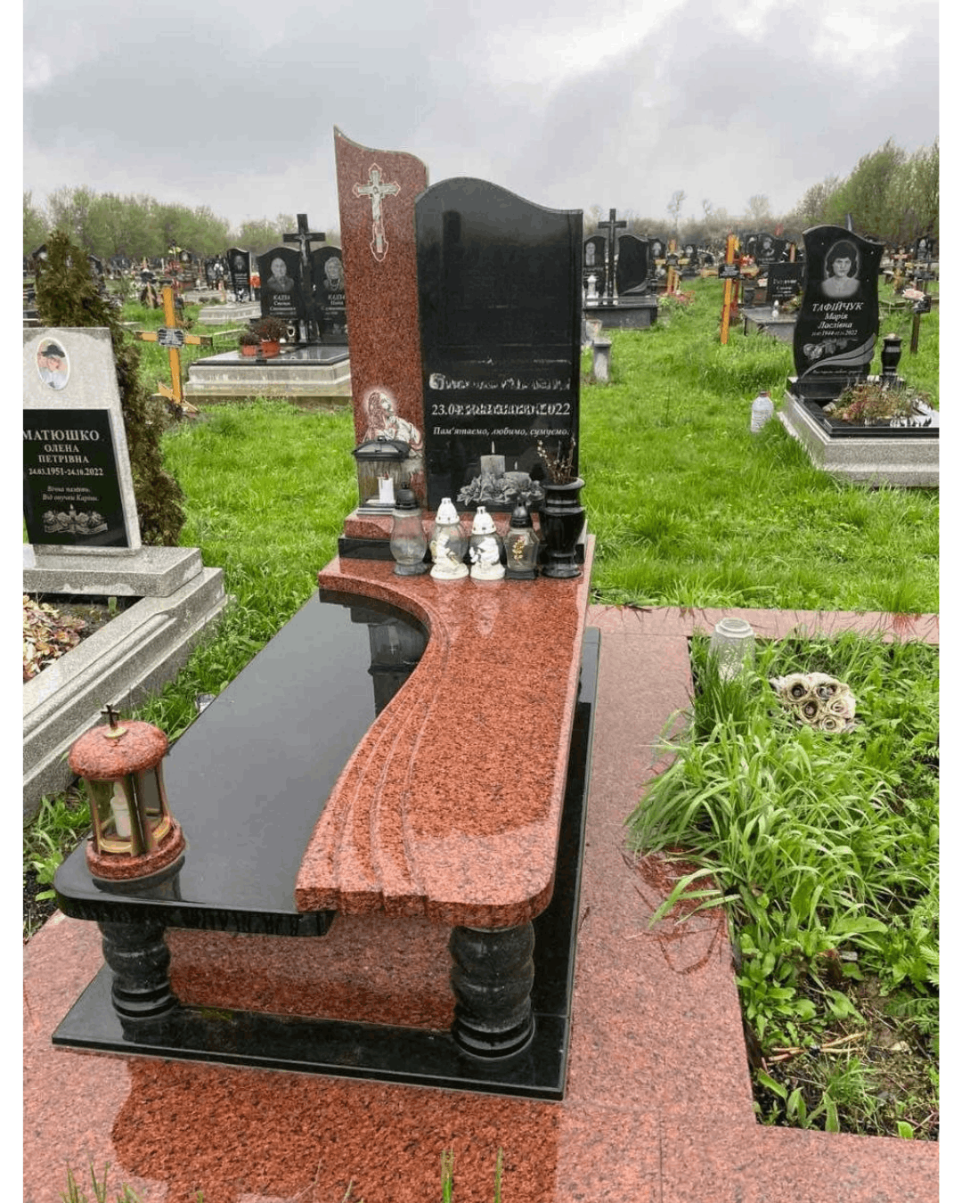 Одинарний пам’ятник, артикул od_56