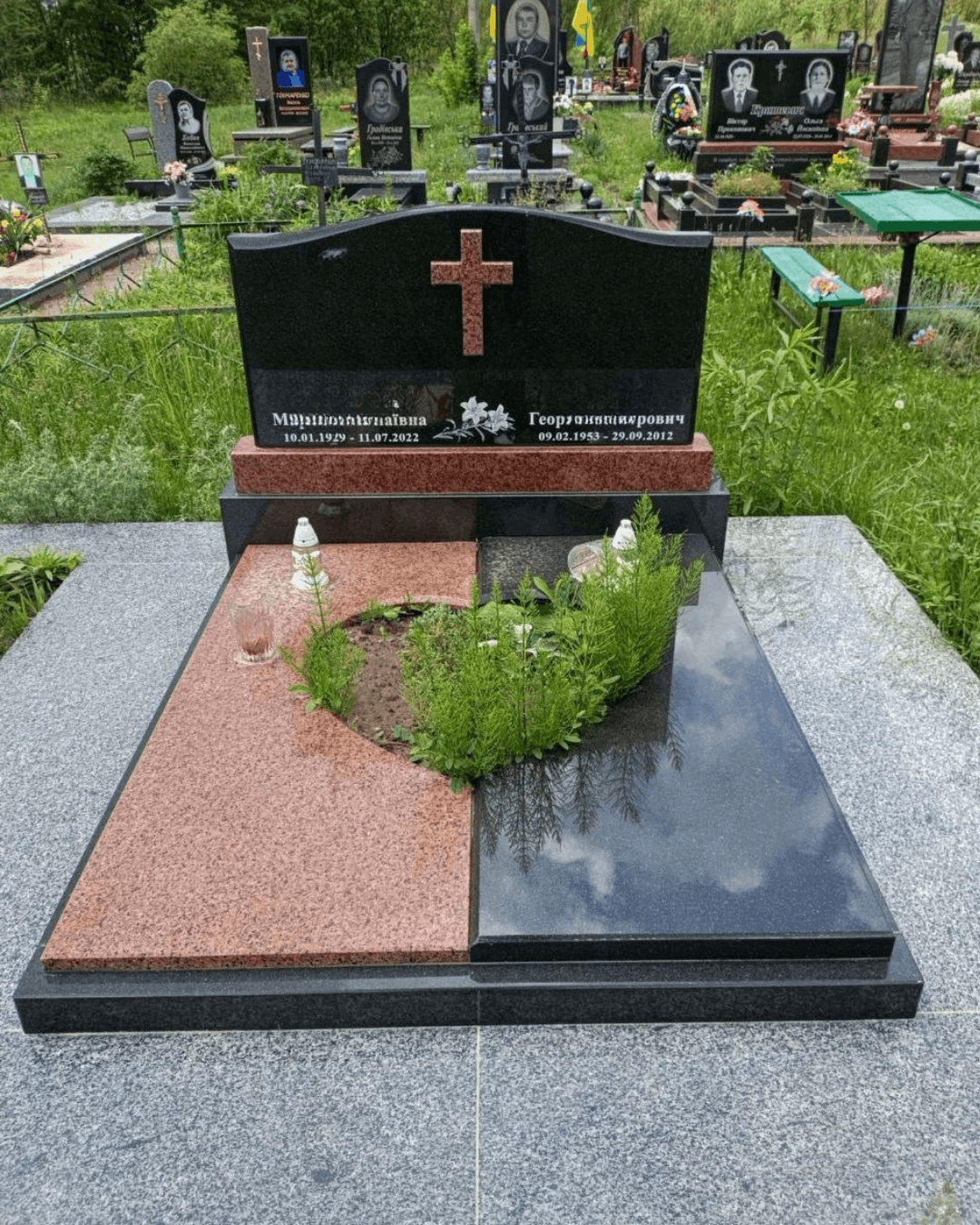 Подвійний пам’ятник, артикул pd_41