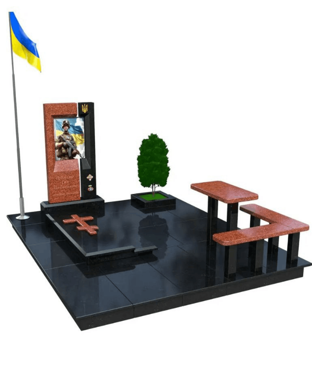 Пам’ятник для військових, артикул vs_21