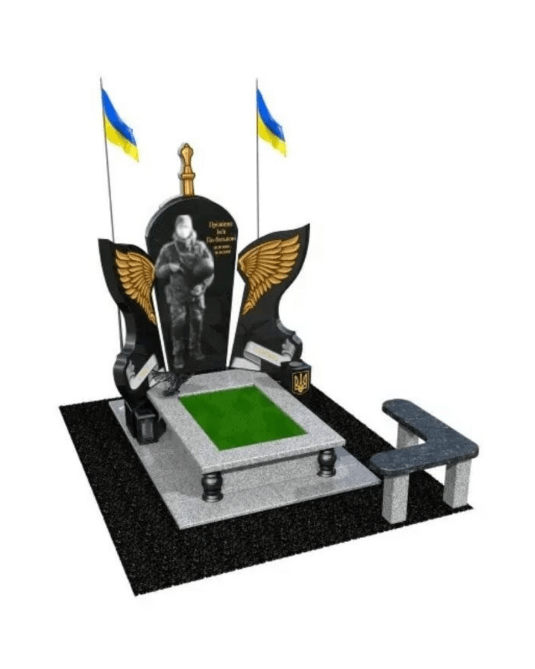 Пам’ятник для військових, артикул vs_58